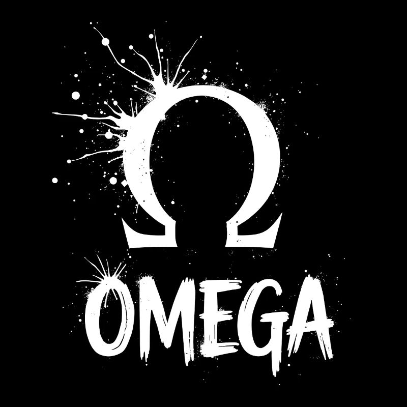 Omega Symbol Splash