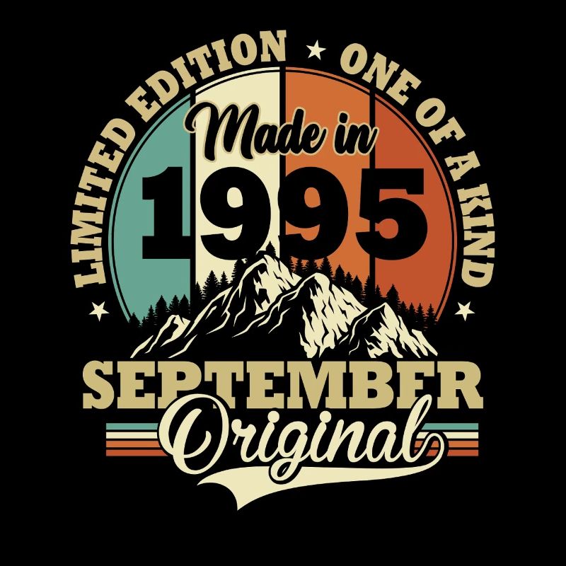 Anniversary September 1995 Birthday Gift
