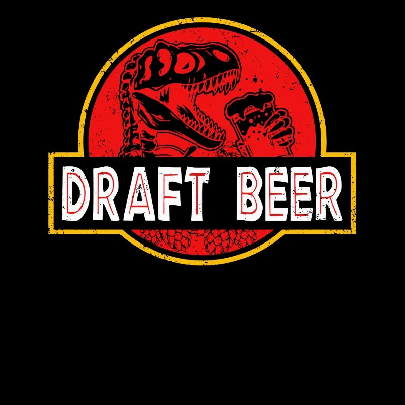 Draft Beer T-Rex – Dino with beer for beer lovers