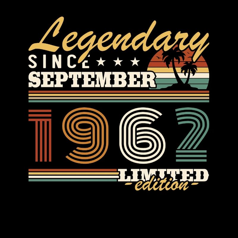 September 1962 Vintage Geburtstagsgeschenk