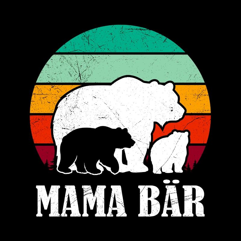 Werdende Mutter MAMA BÄR Bald Mama Lustig