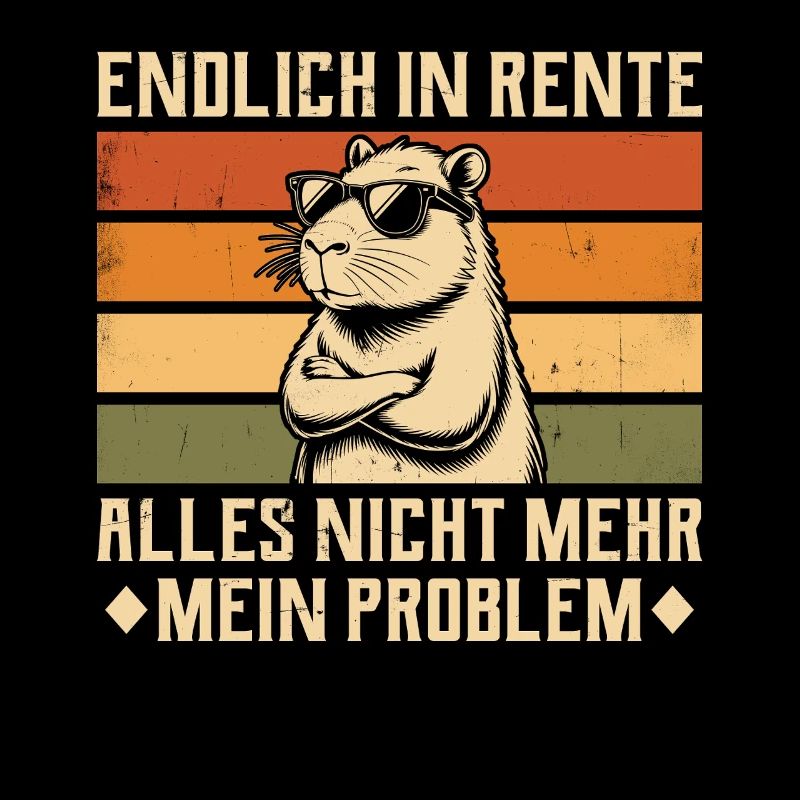 Finally retired - Vintage Capybara - Retiree