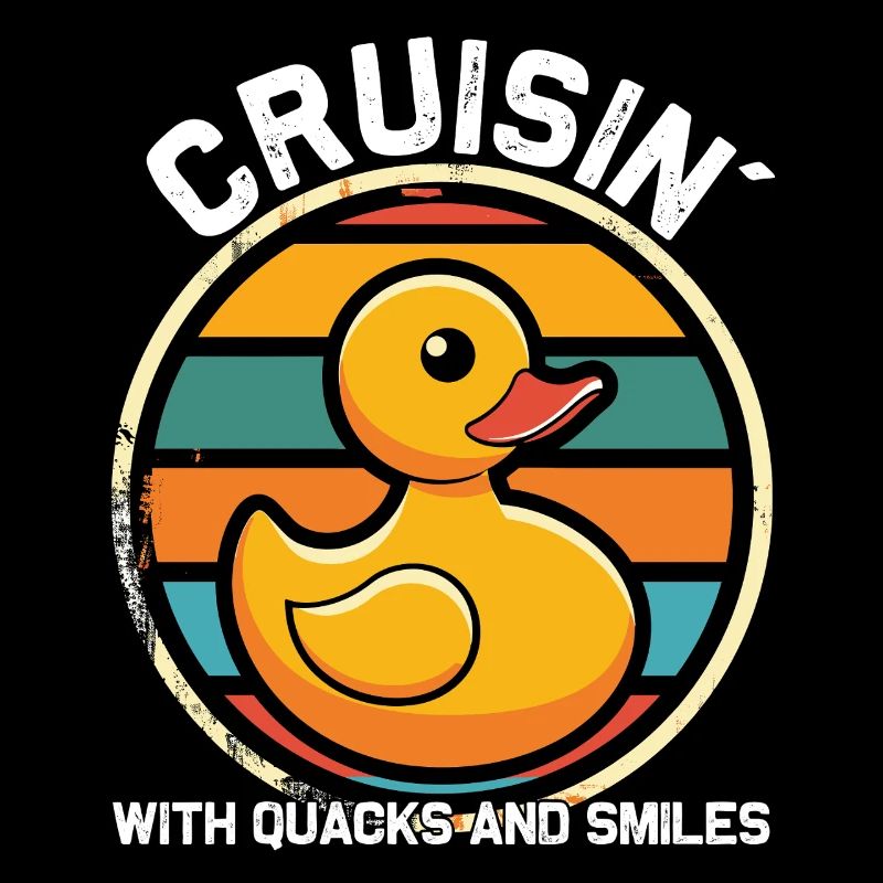 Rubber duck crew enjoys cruise
