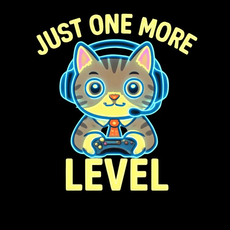 Gamer Cat – Juste un niveau de plus