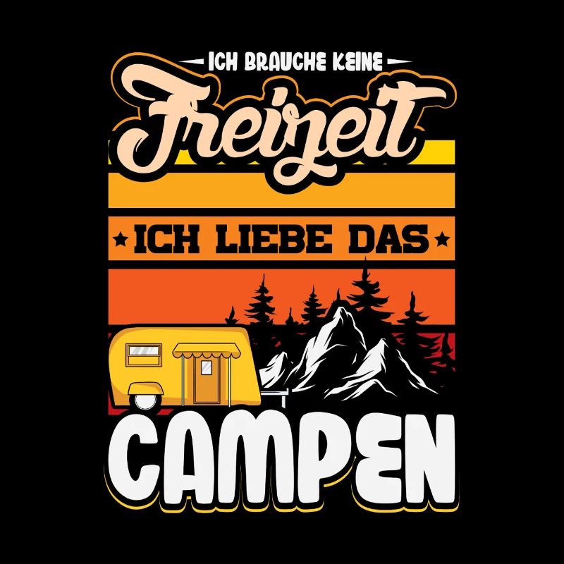 Camper Camping Caravan Saying