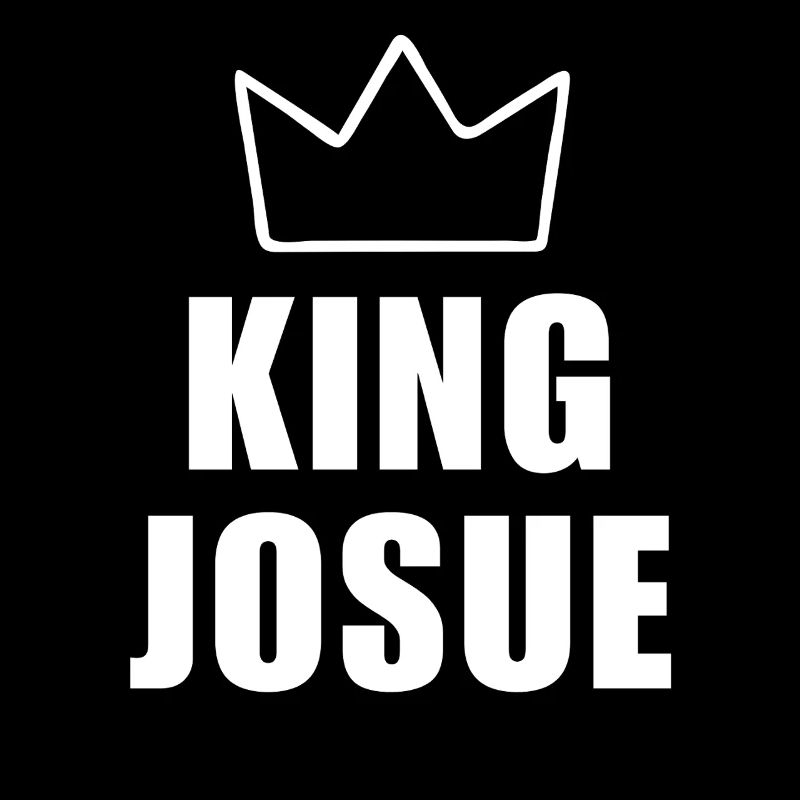 Josue Name mit Buchstabe J - King Crown Hemd
