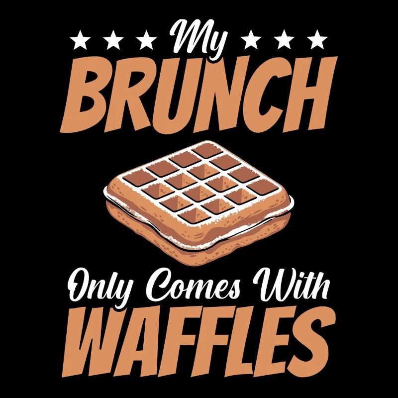 Frühstückswaffeln Waffel Geschenk Bäckerei