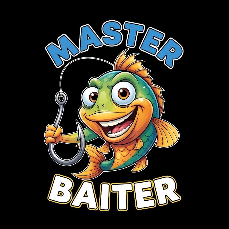Master Baiter – Lustiger Angler Spruch