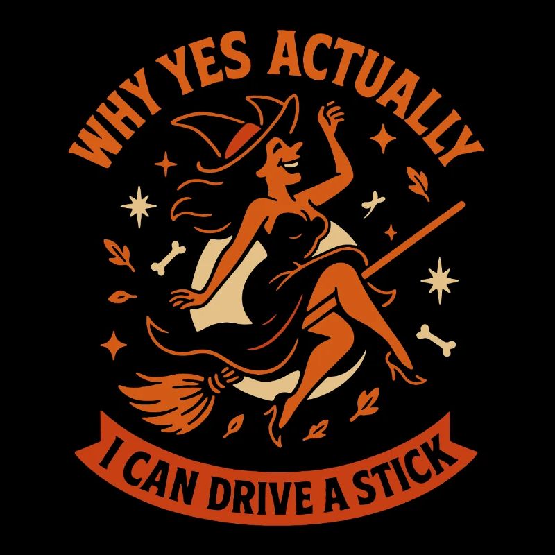 Warum Ja, eigentlich kann ich eine Stick Witch fahren