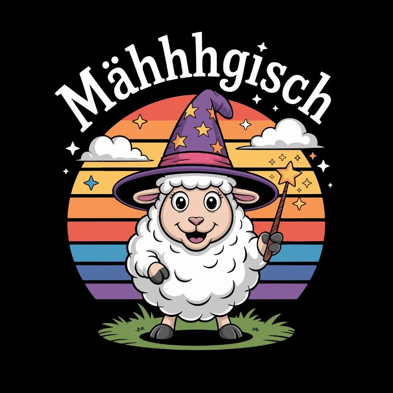 Mowgish Sheep Wizard Rainbow