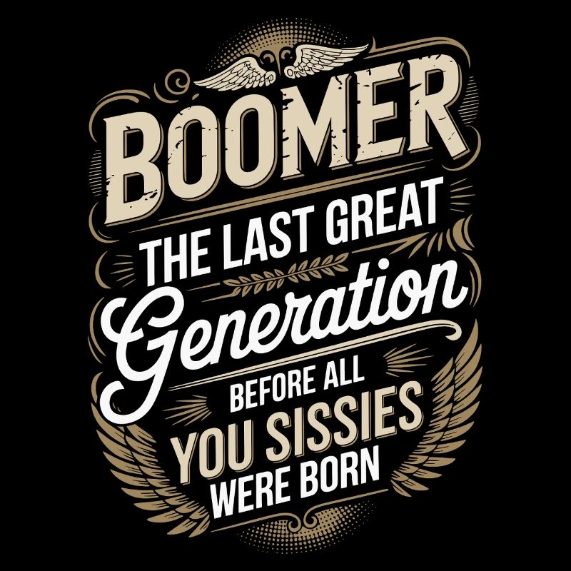 Boomer Letzte Große Generation Spruch
