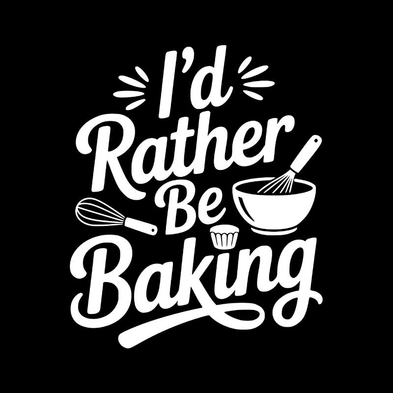 Ich würde lieber backen