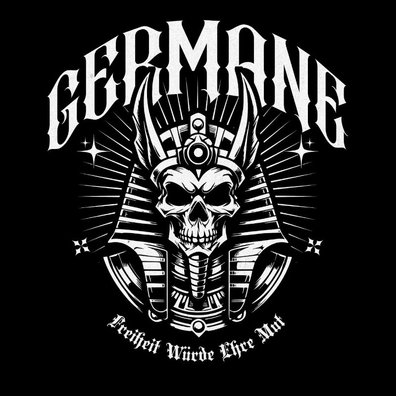Couronnes Crâne Guerrier Germanique