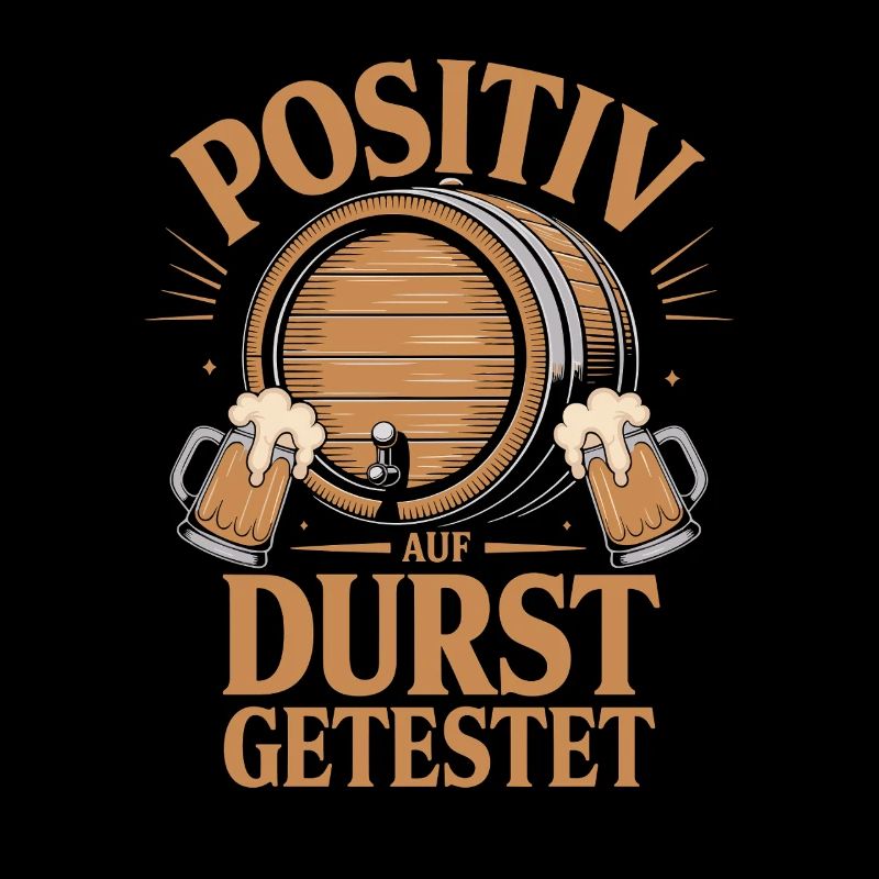 Testé positif pour la soif avec un fût de bière et