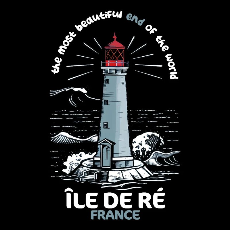 Ile de Ré Voyage Charente Maritimer Leuchtturm