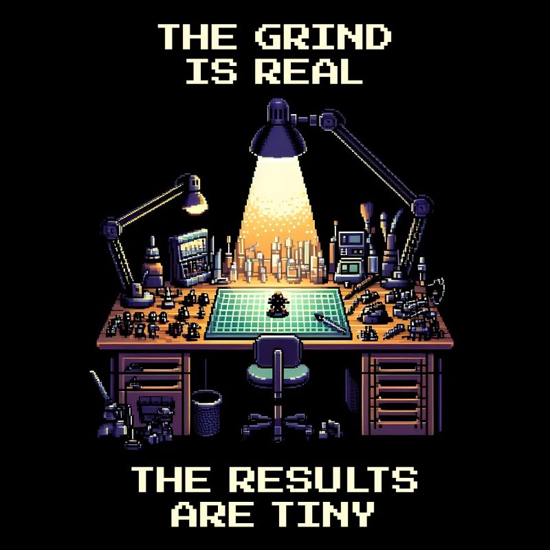 Grind is real: Result tiny | Miniatures