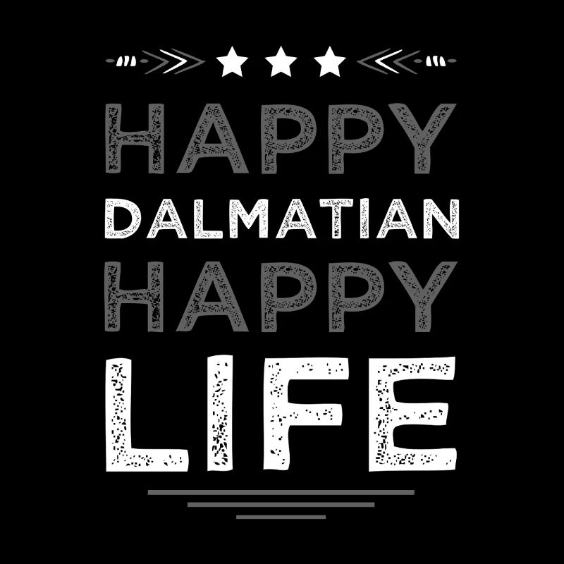 Dalmatian Happy Life