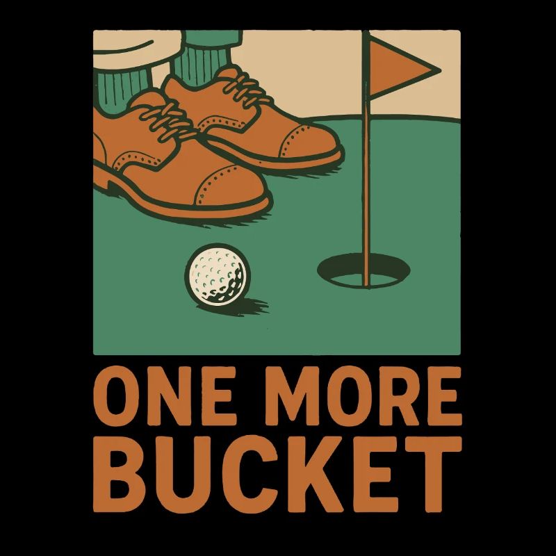 Lustiger Golf Noch ein Eimer Golf Liebhaber Golfer