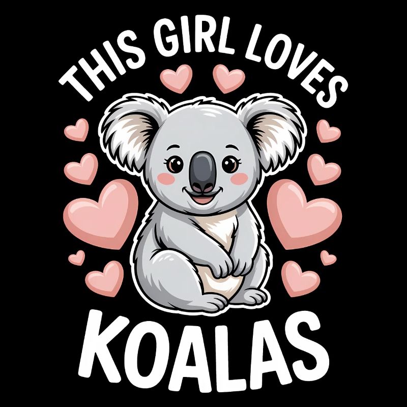 Koala Spruch Mädchen Lustiges Koala Geschenk