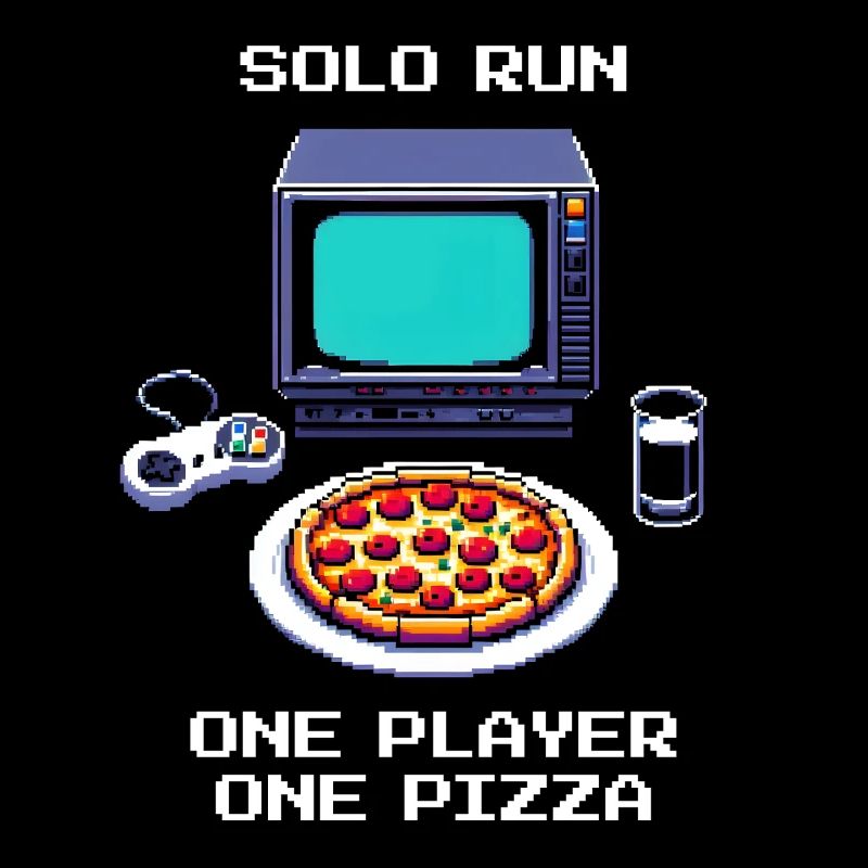 Solo Run: Ein Spieler, eine Pizza | Singleplayer