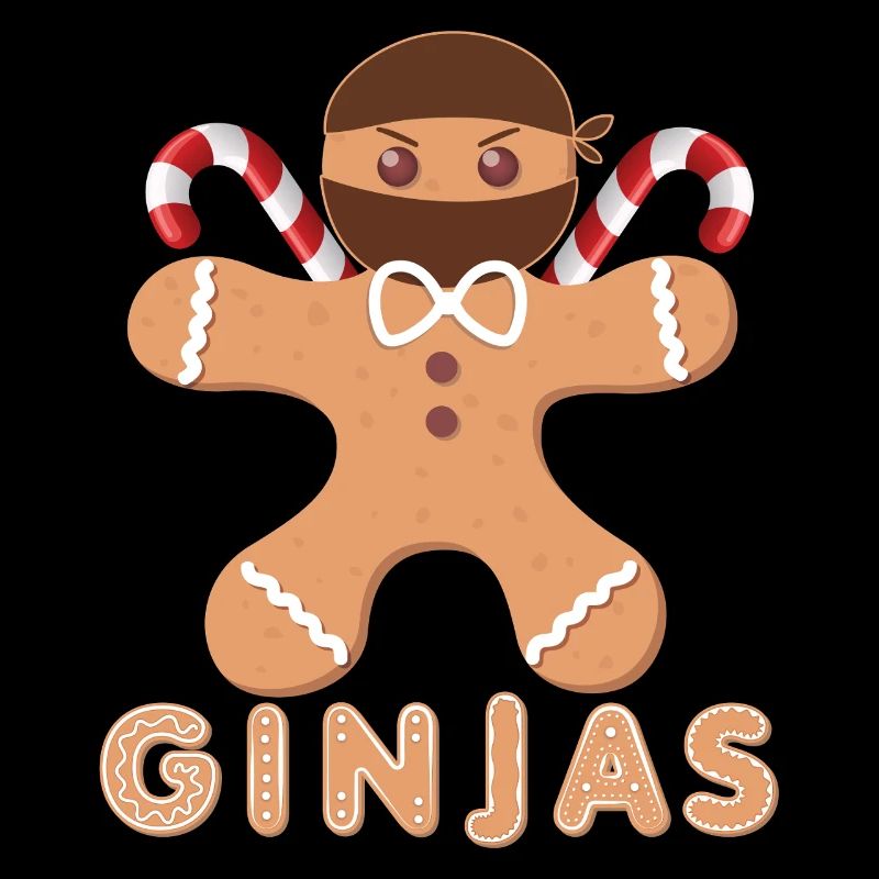 Maskierter Gingerbread mit Zuckerguss
