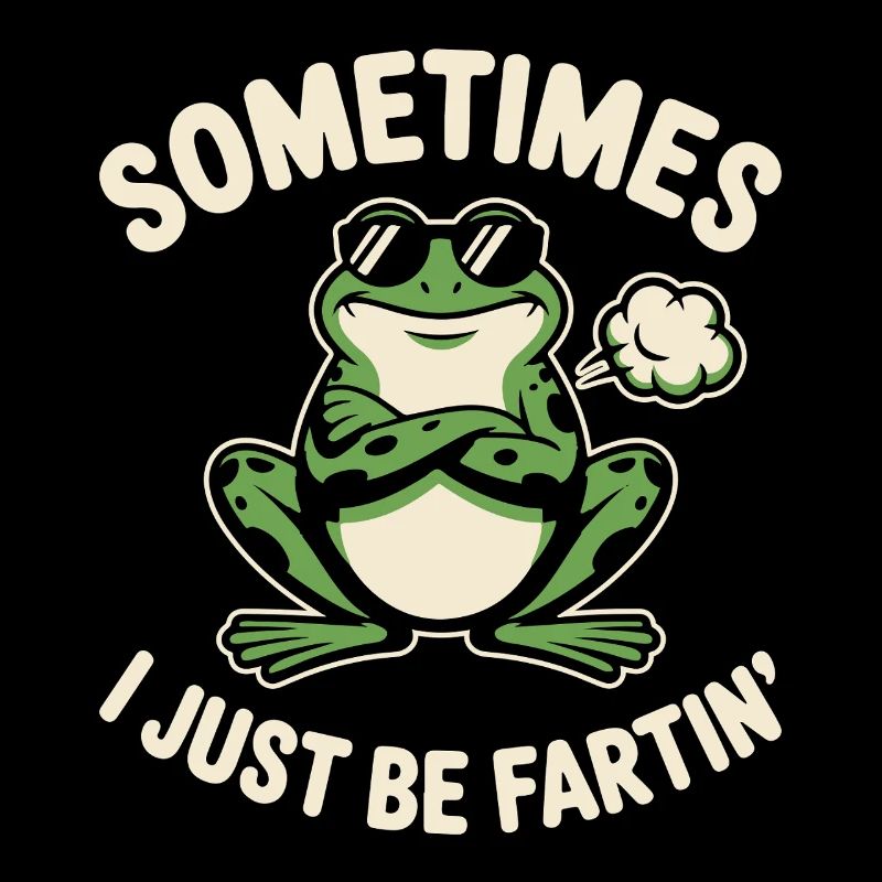 Manchmal bin ich einfach nur ein Furzfrosch