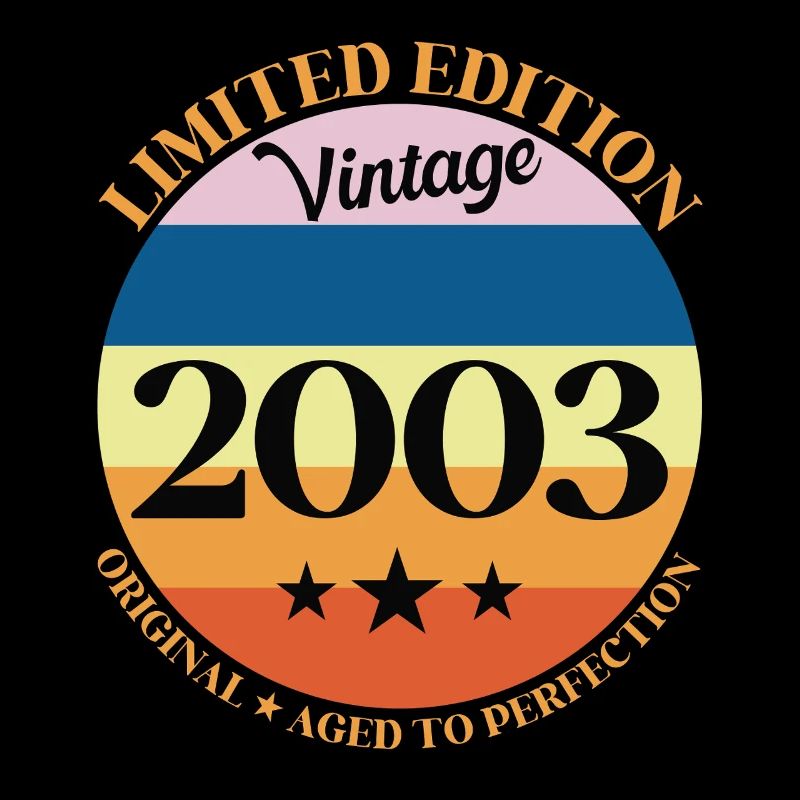 2003 Vintage-Geburtstagsgeschenk