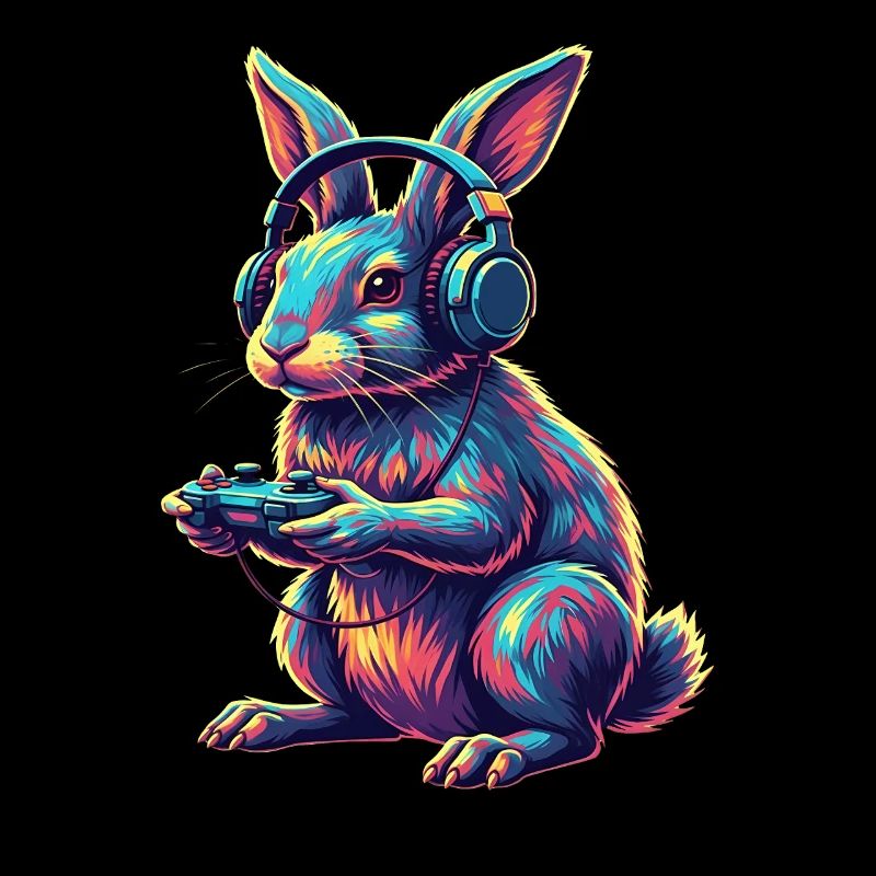 Rabbit Games Animal Video Games Fun