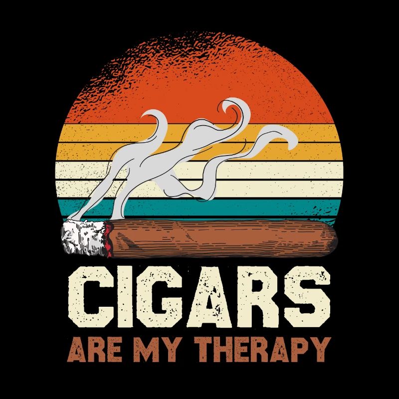 Cigar Therapy Retro Sunset