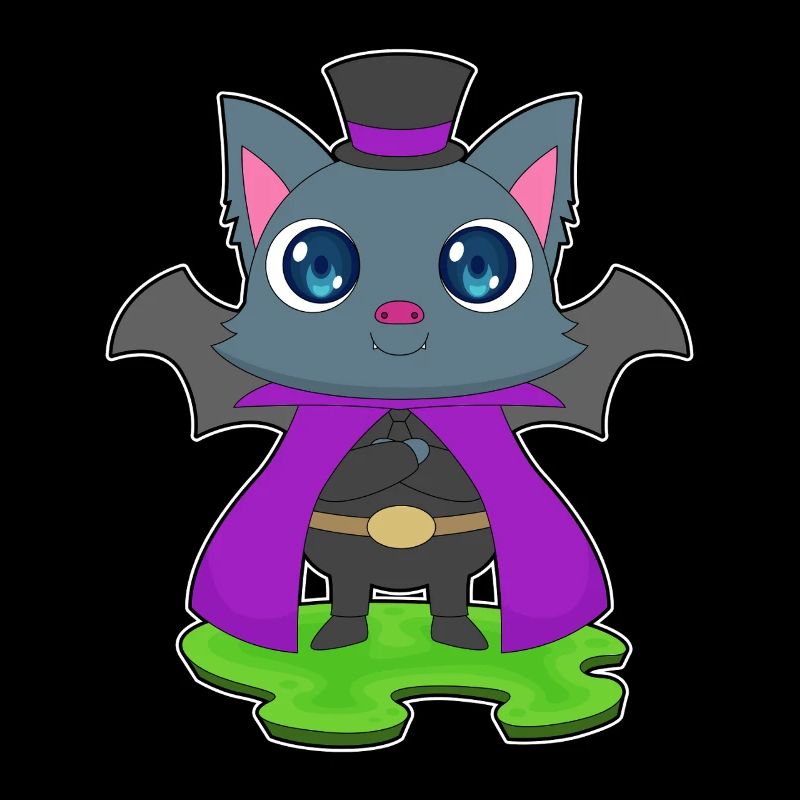 Fledermaus Halloween Vampir