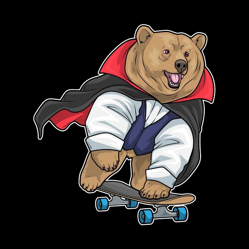 Bear Halloween Vampire