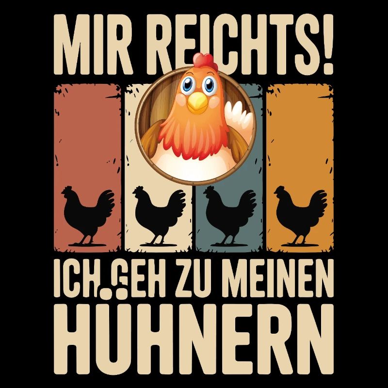 I've had enough - I'm going to my chickens