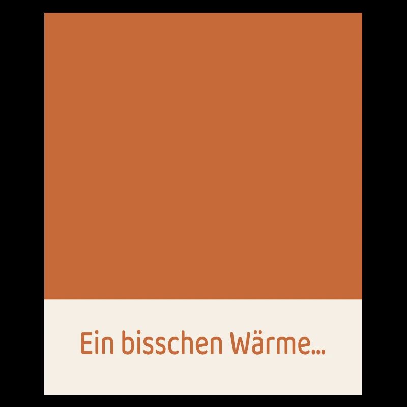 Everything a little warmer – warmth instead of noise
