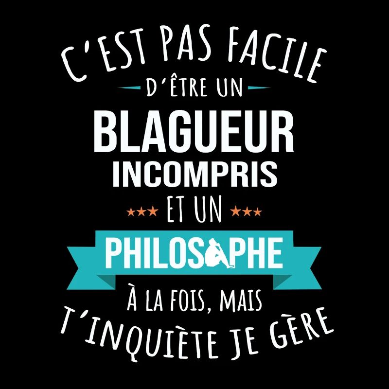 Blagueur Philosophe Incompris Humour