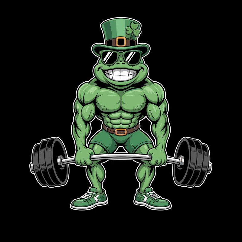 Leprechaun Frog Strength Training