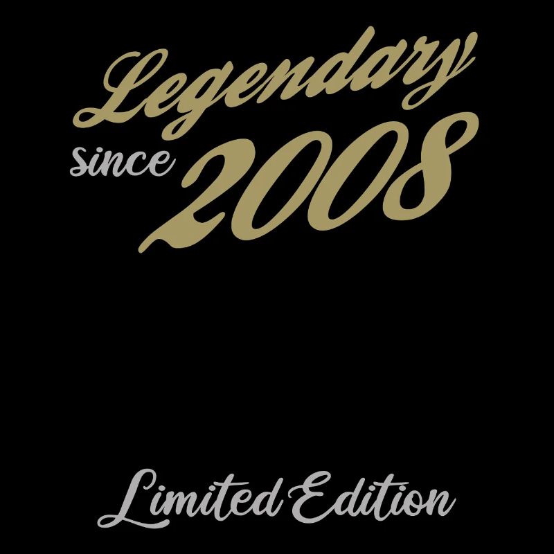18. Geburtstag Legendary Since 2008 vintage