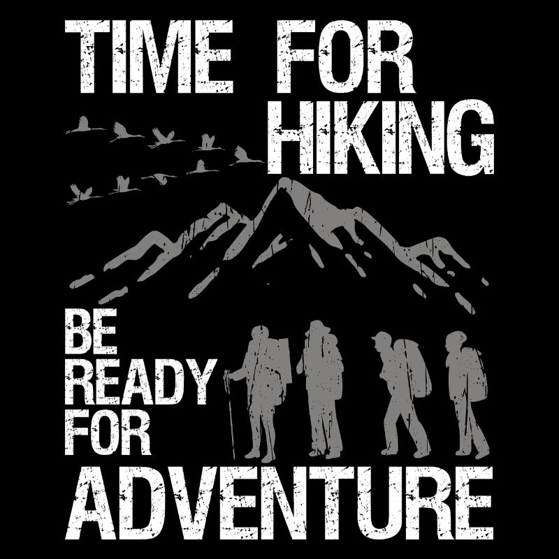 Wandern Wanderung Be Ready For Adventure Vintage