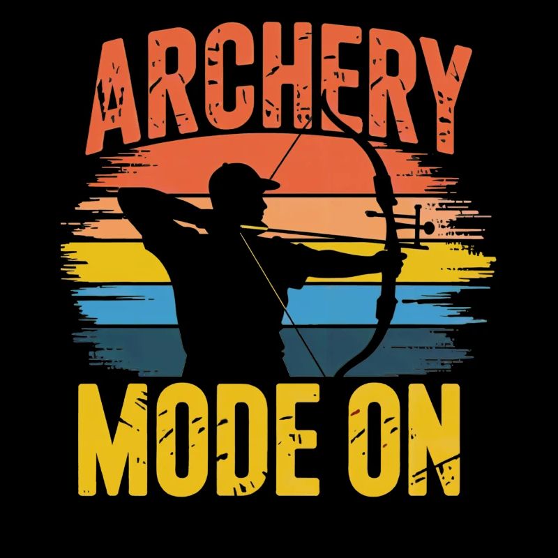 Archery Mode On Retro Sunset