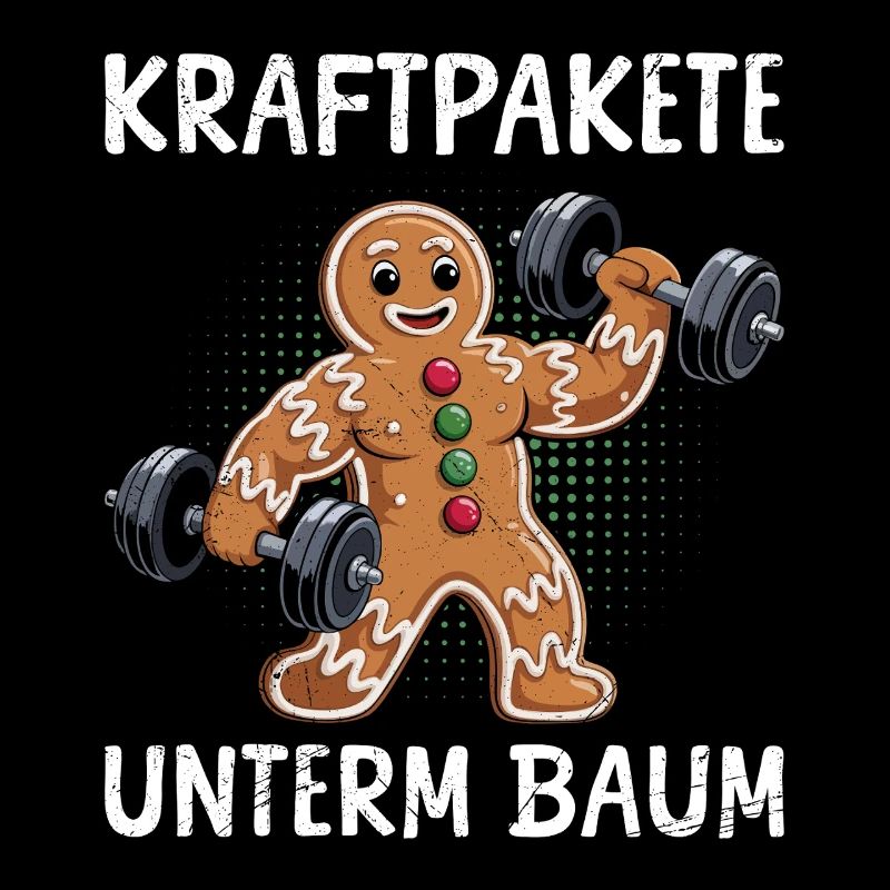 Gingerbread Man PUISSANCES SOUS L’ARBRE Drôle