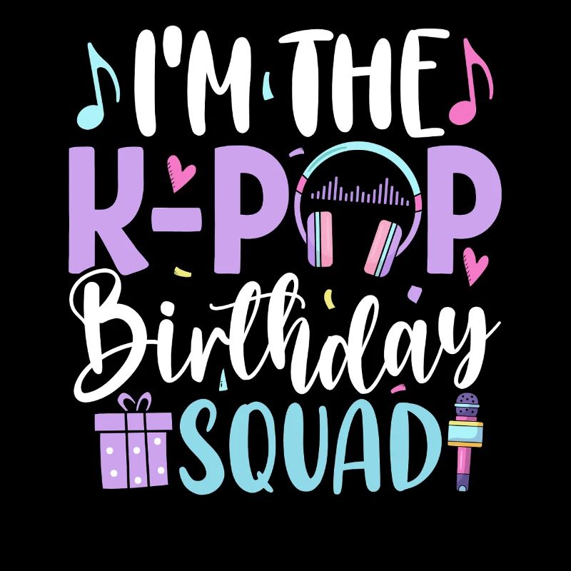 Je suis l’équipe d’anniversaire de K Pop