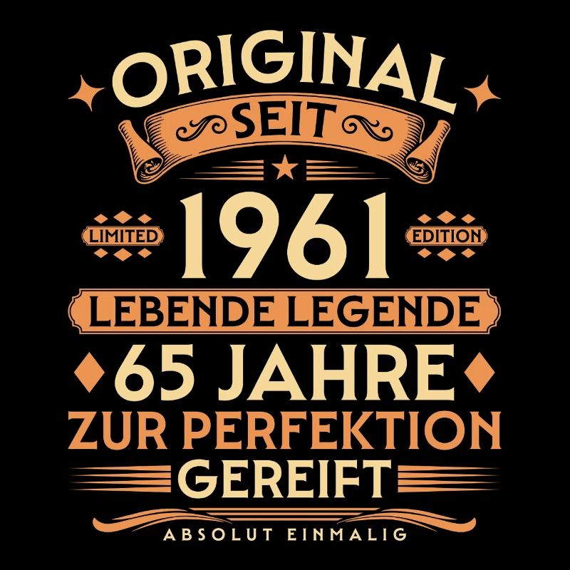 Original seit 1961 – Lebende Legende 65 Jahre