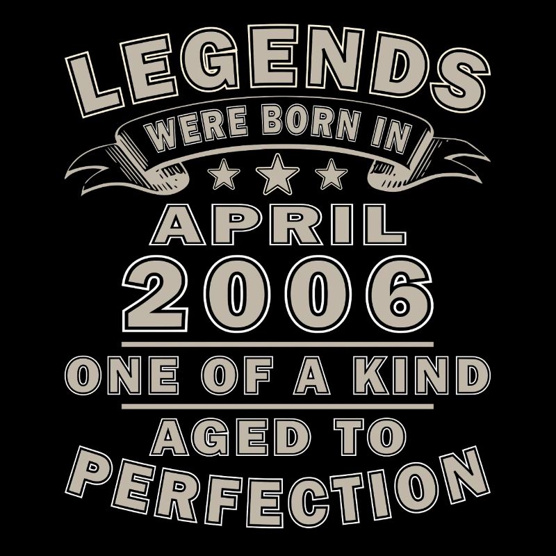 Légendes à partir d’avril 2006