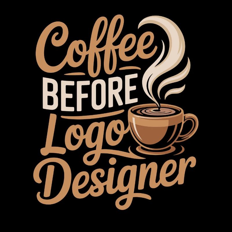 Logo Designer Coffee Graphic Artist Coffee Lover