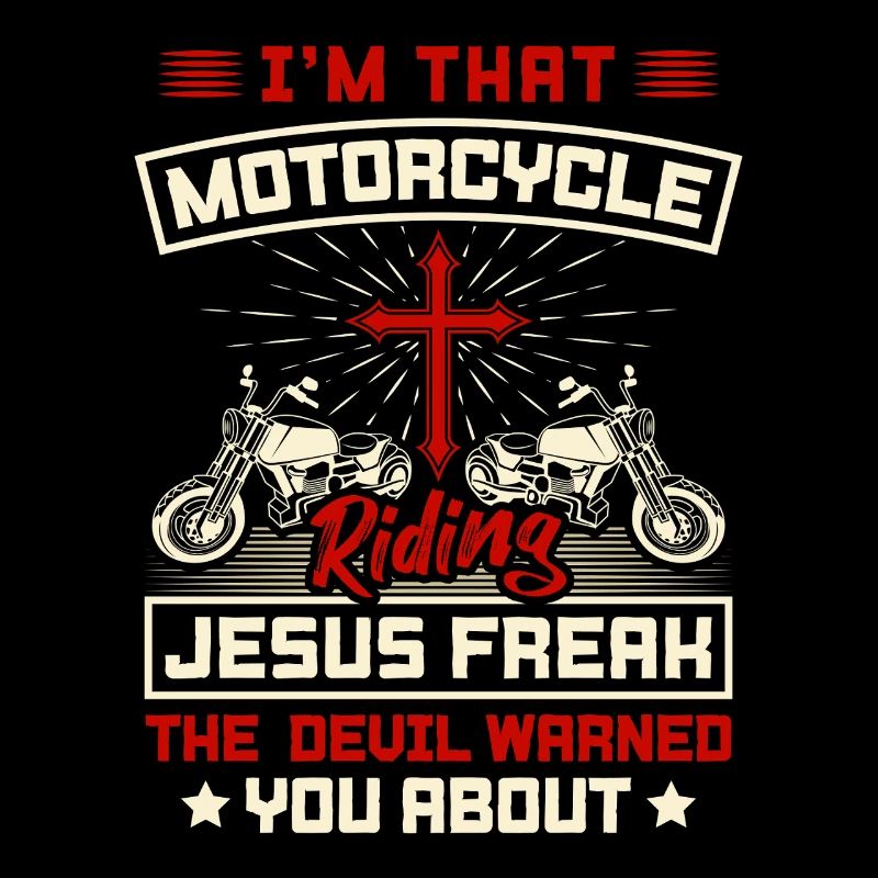 Christian Biker Jesus Freak Motorcycle Design