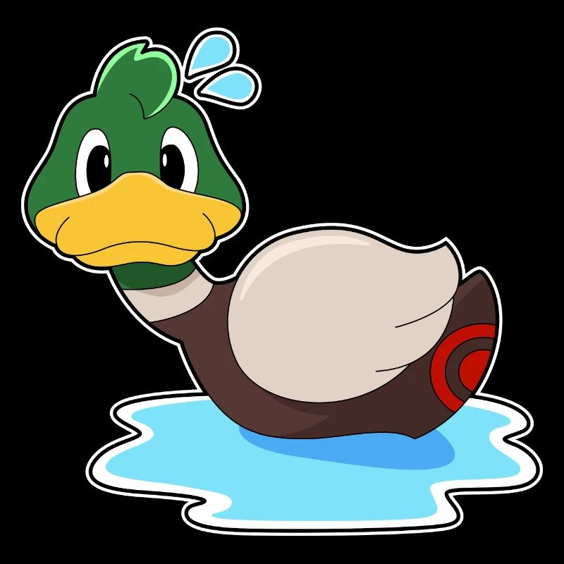 Nage en canard