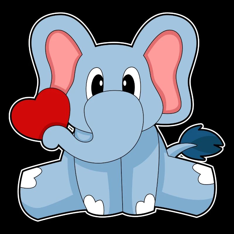 Elefant Herz