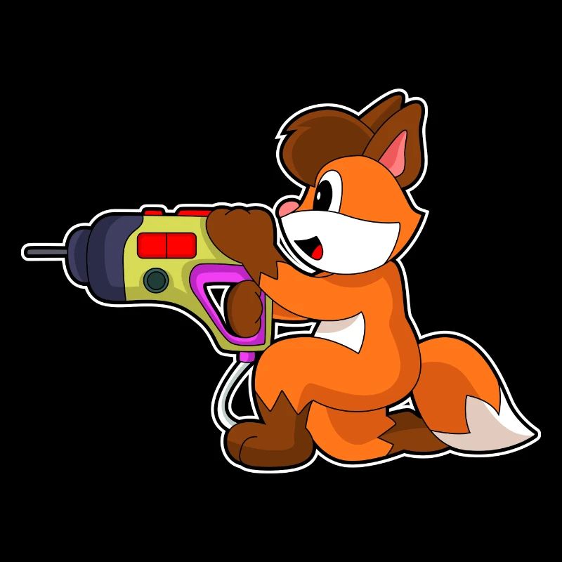 Fuchs Handwerker Bohrmaschine