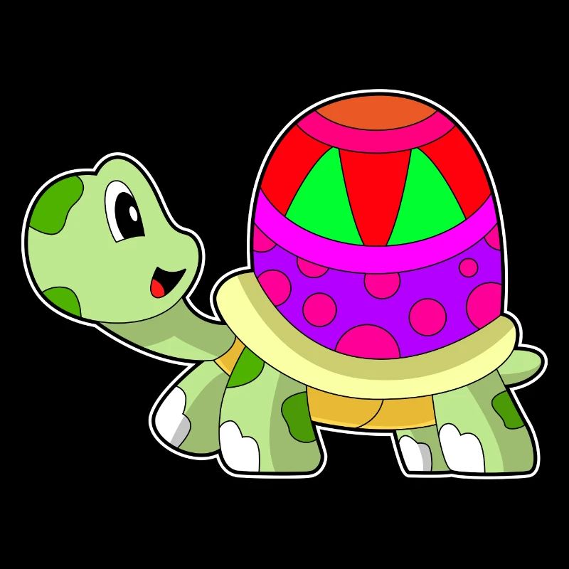 Schildkröte Osterei