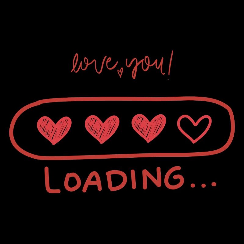Herz-Loading Liebe