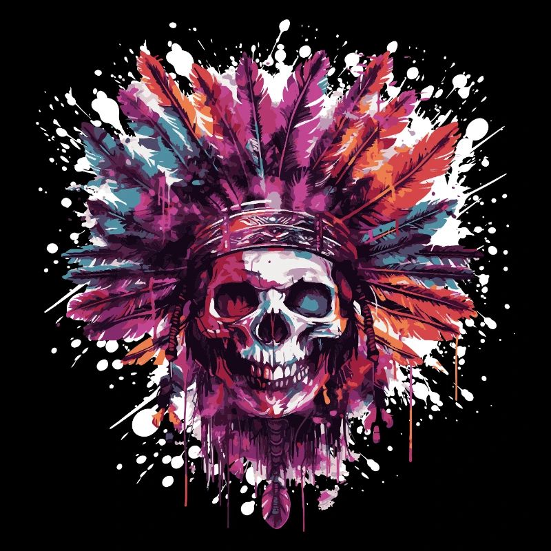 Indian Skull Chief